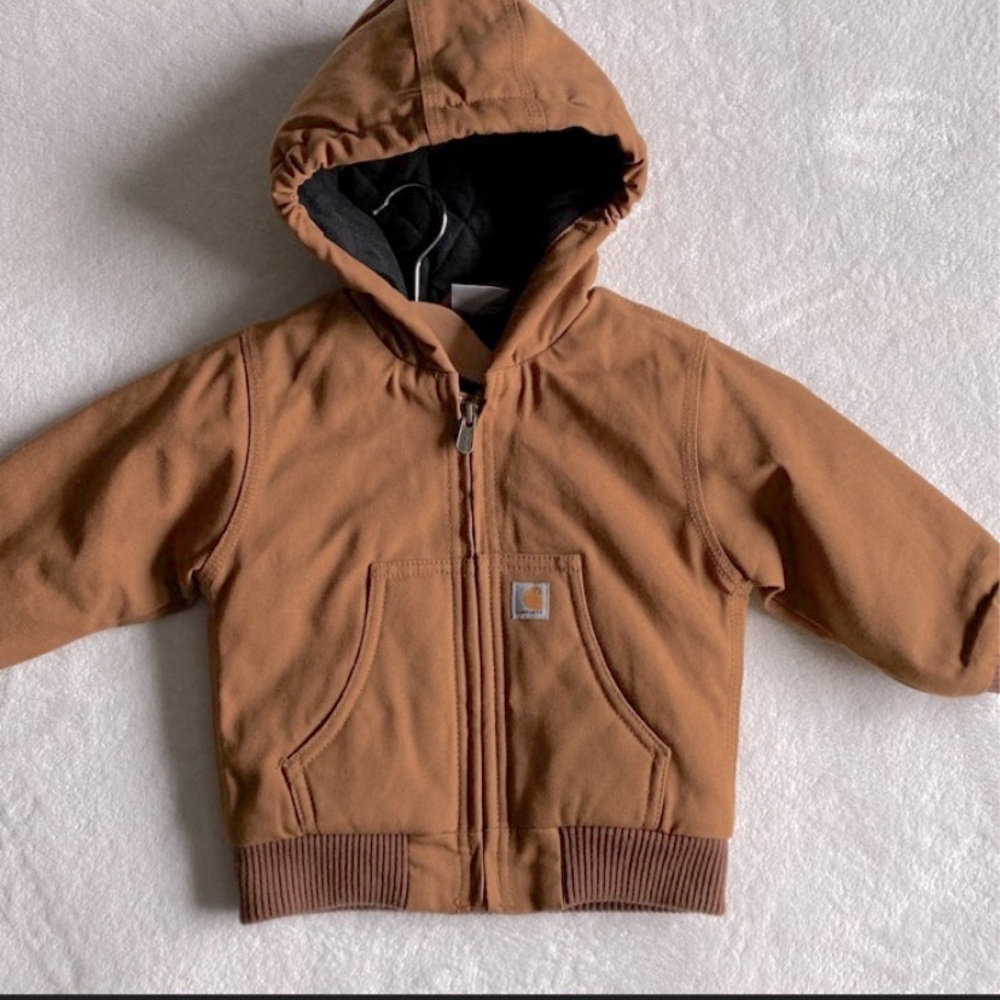 Carhartt Hooded Insulated Canvas Jacket 12m